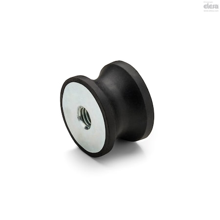 Elesa Threaded holes, DVC.3-30-18-25-M8-40 DVC.3